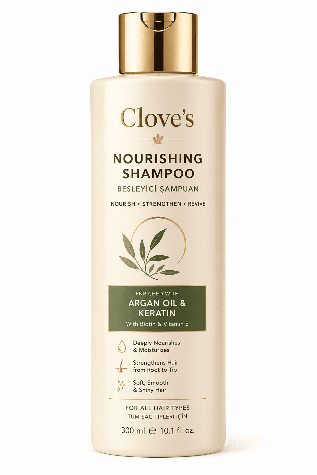 Nourishing Shampoo with Argan Oil & Keratin