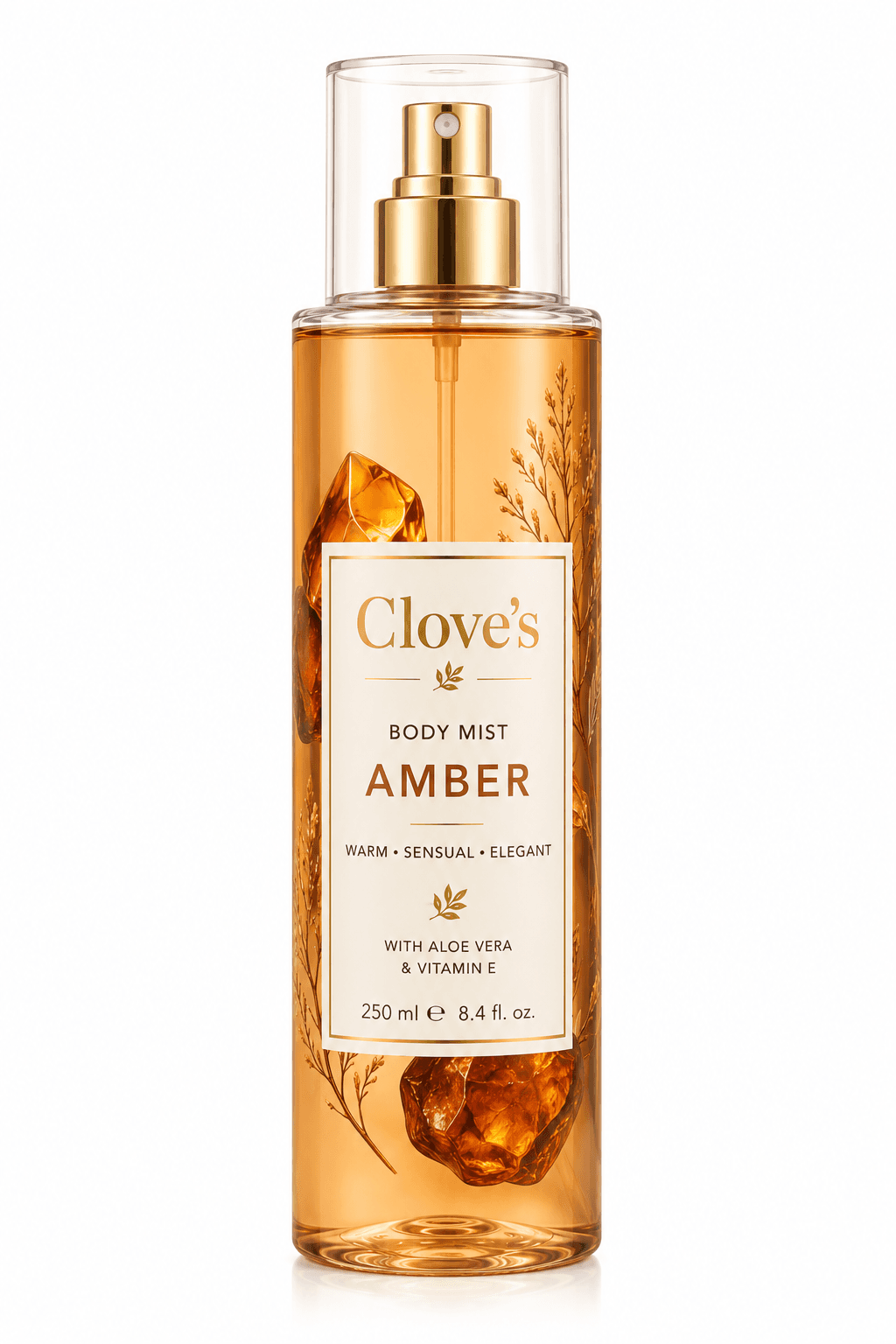 Sensual Amber Warm Body Mist